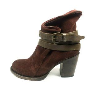 Freebird Blaze Suede Leather Ankle Boots